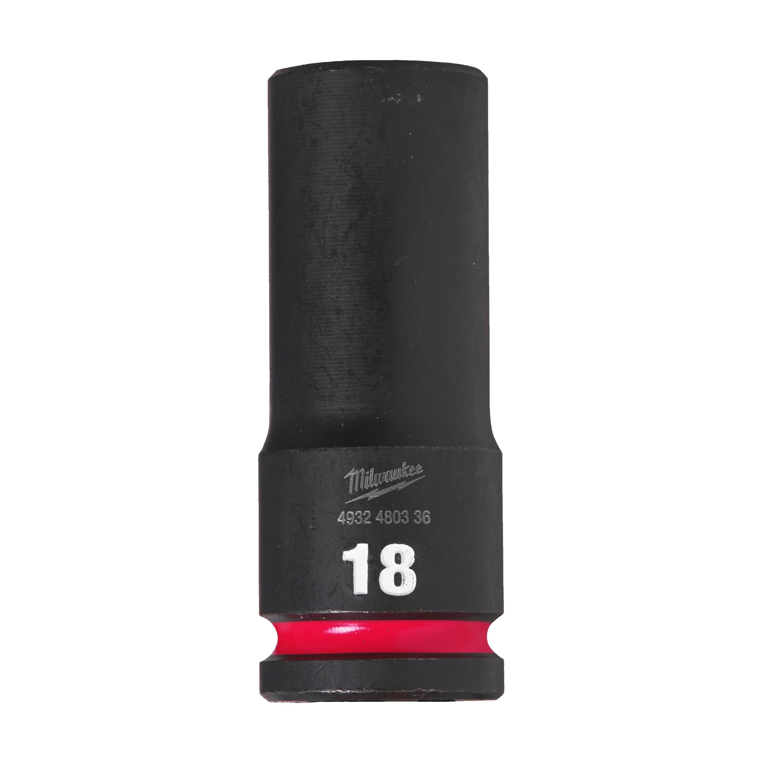 Milwaukee 18 mm 1/2" impact socket deep - 1pc