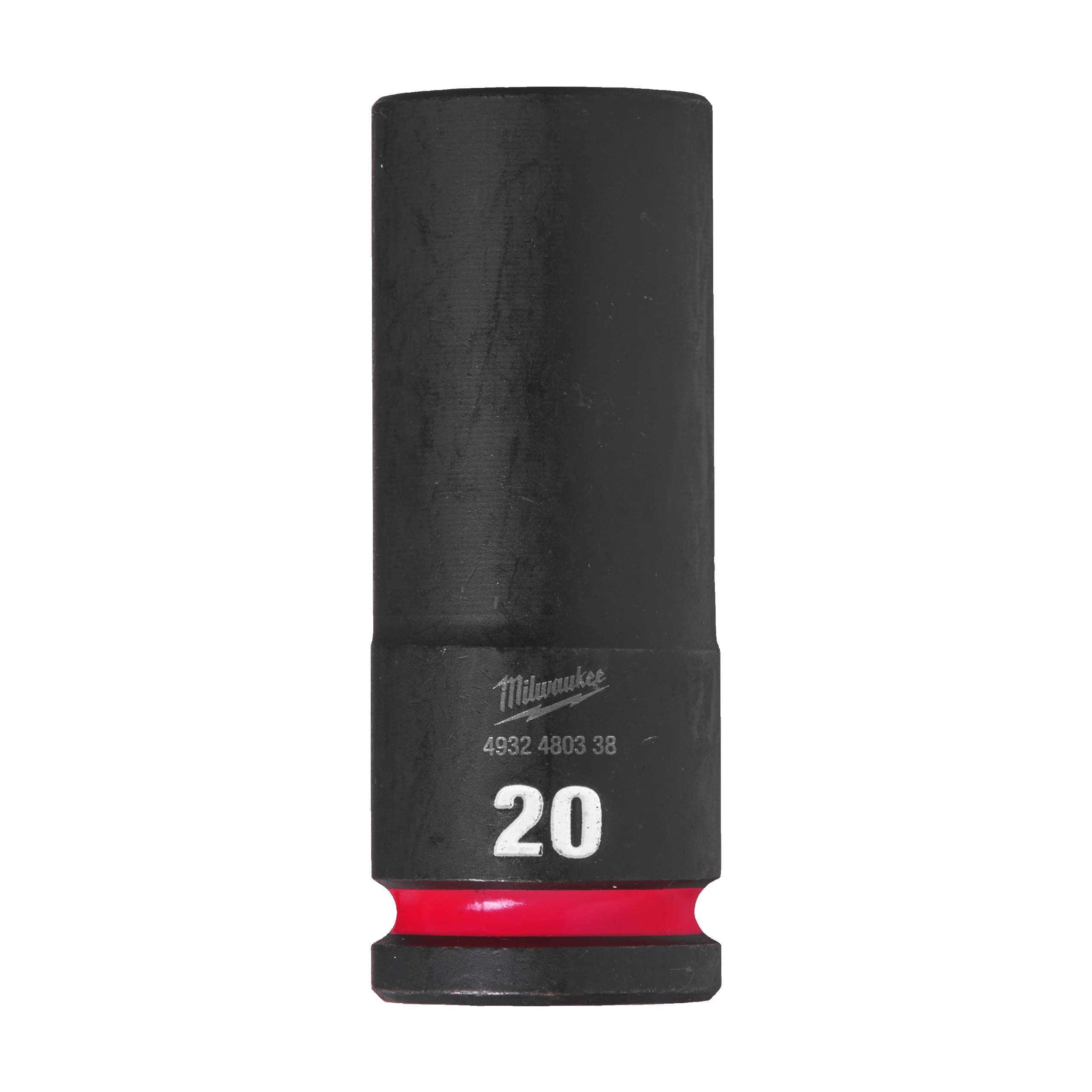 Milwaukee 20 mm 1/2" impact socket deep - 1pc
