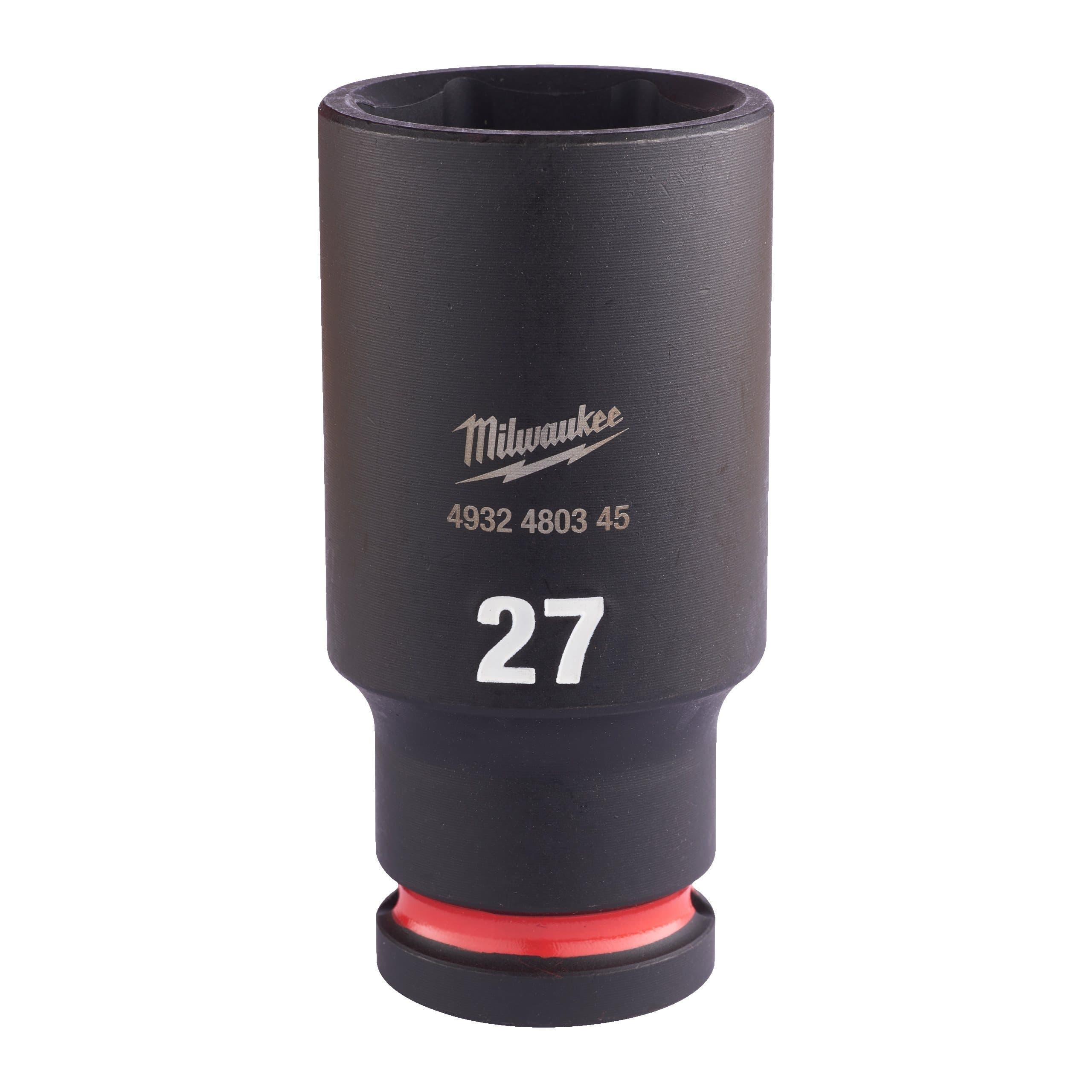 Milwaukee 27 mm 1/2" impact socket deep - 1pc
