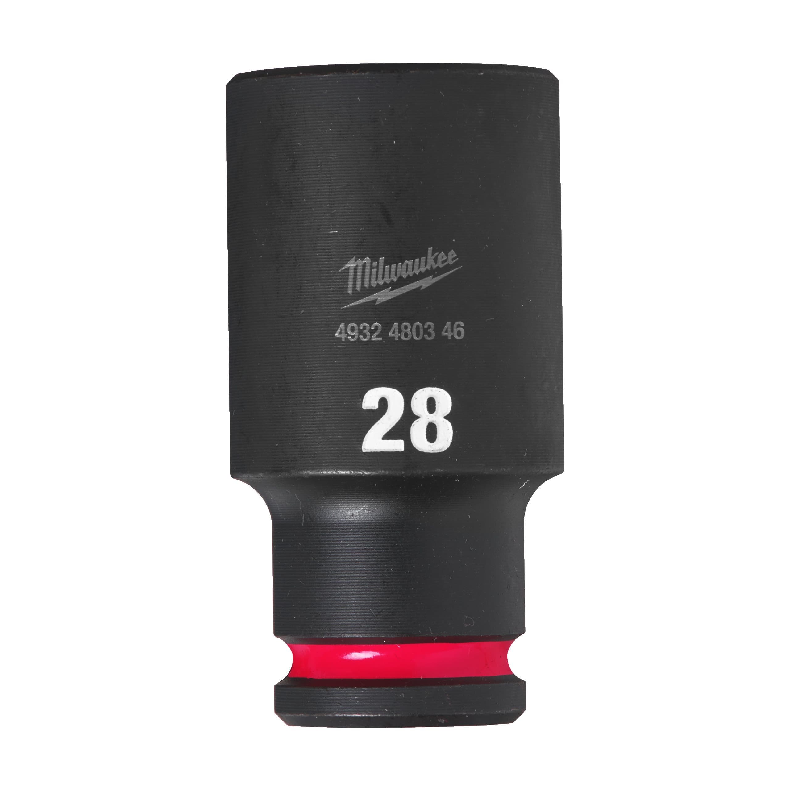 Milwaukee 28 mm 1/2" impact socket deep - 1pc