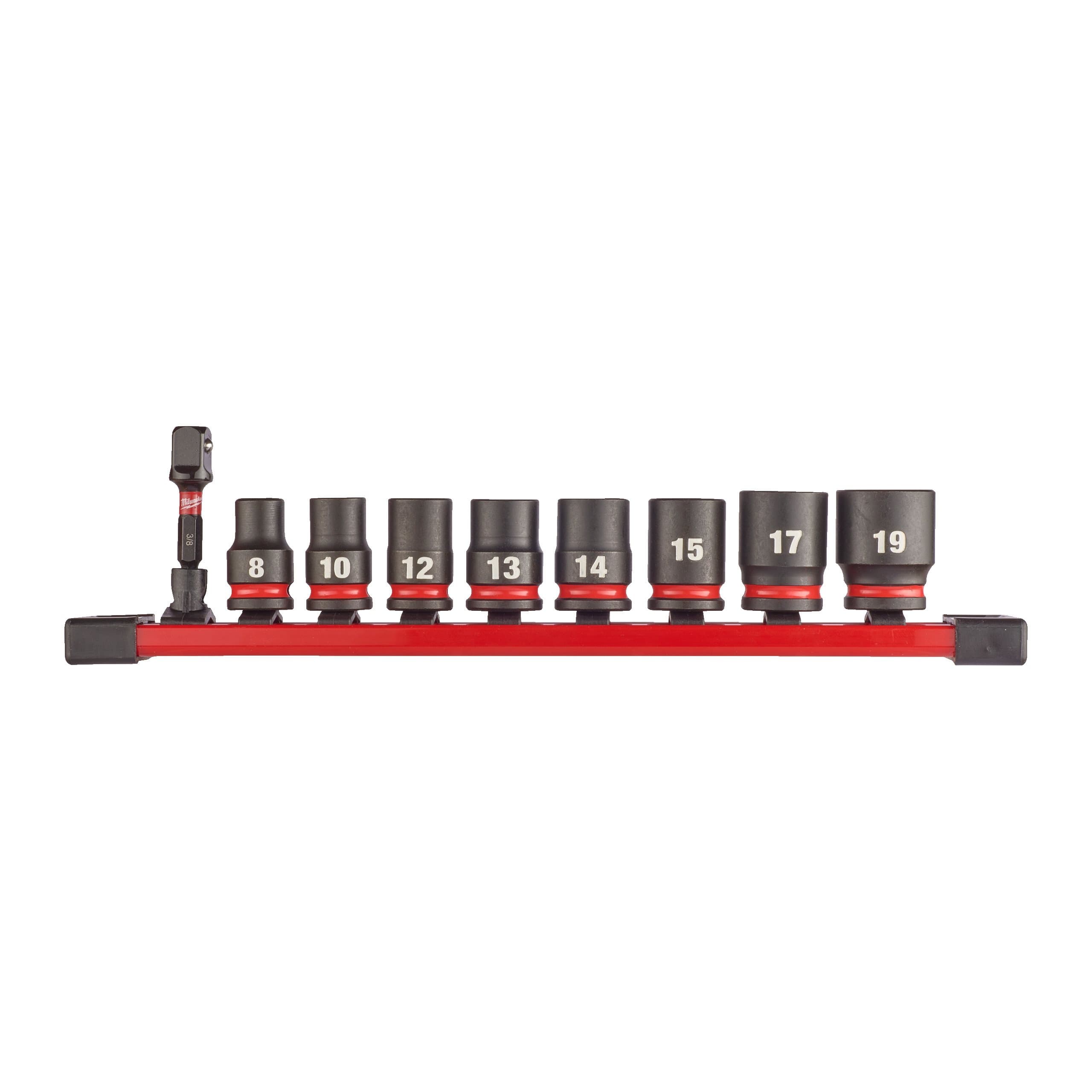 Milwaukee 3/8" impact socket STD set-9pc