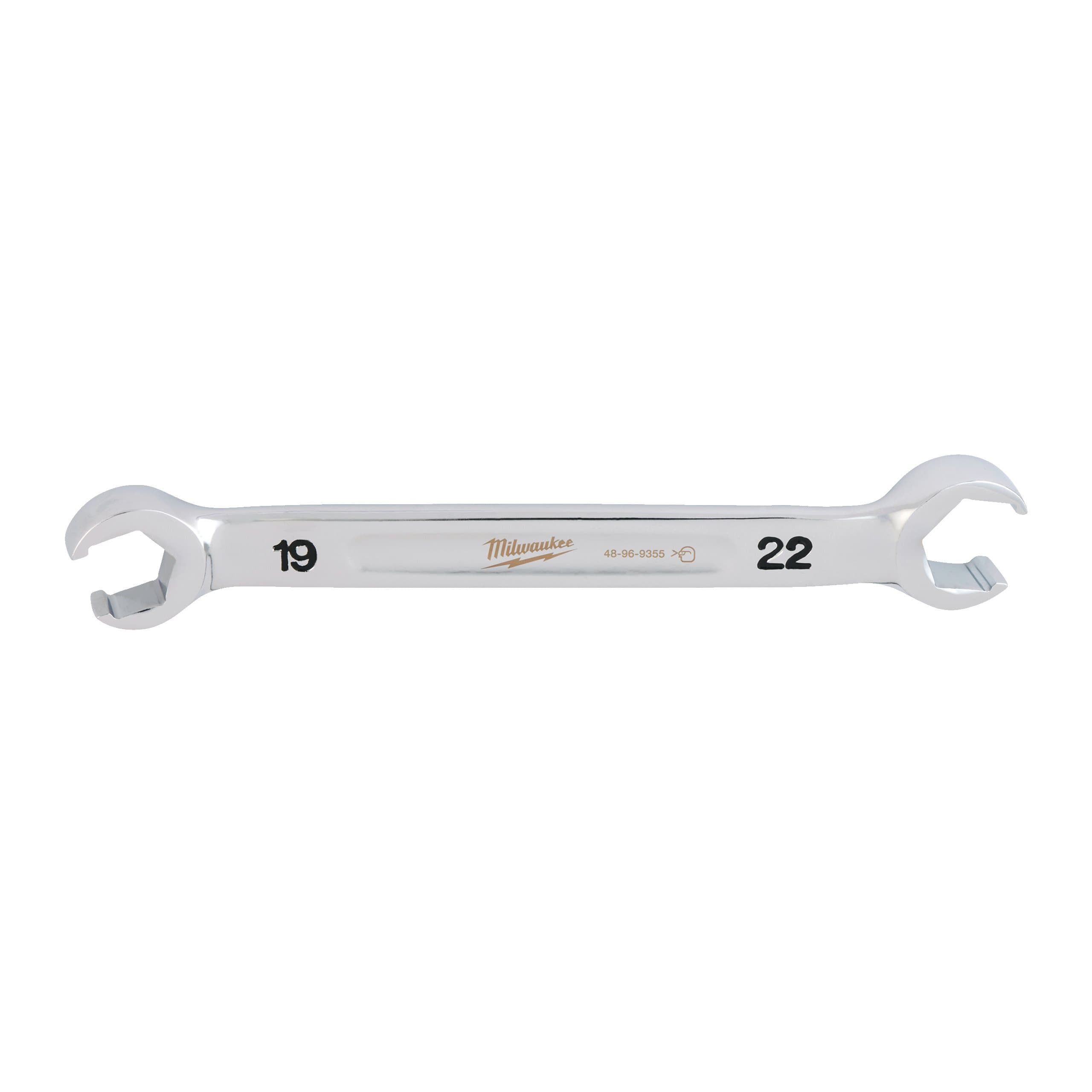 Milwaukee 19 x 22 mm Flare Nut Spanner