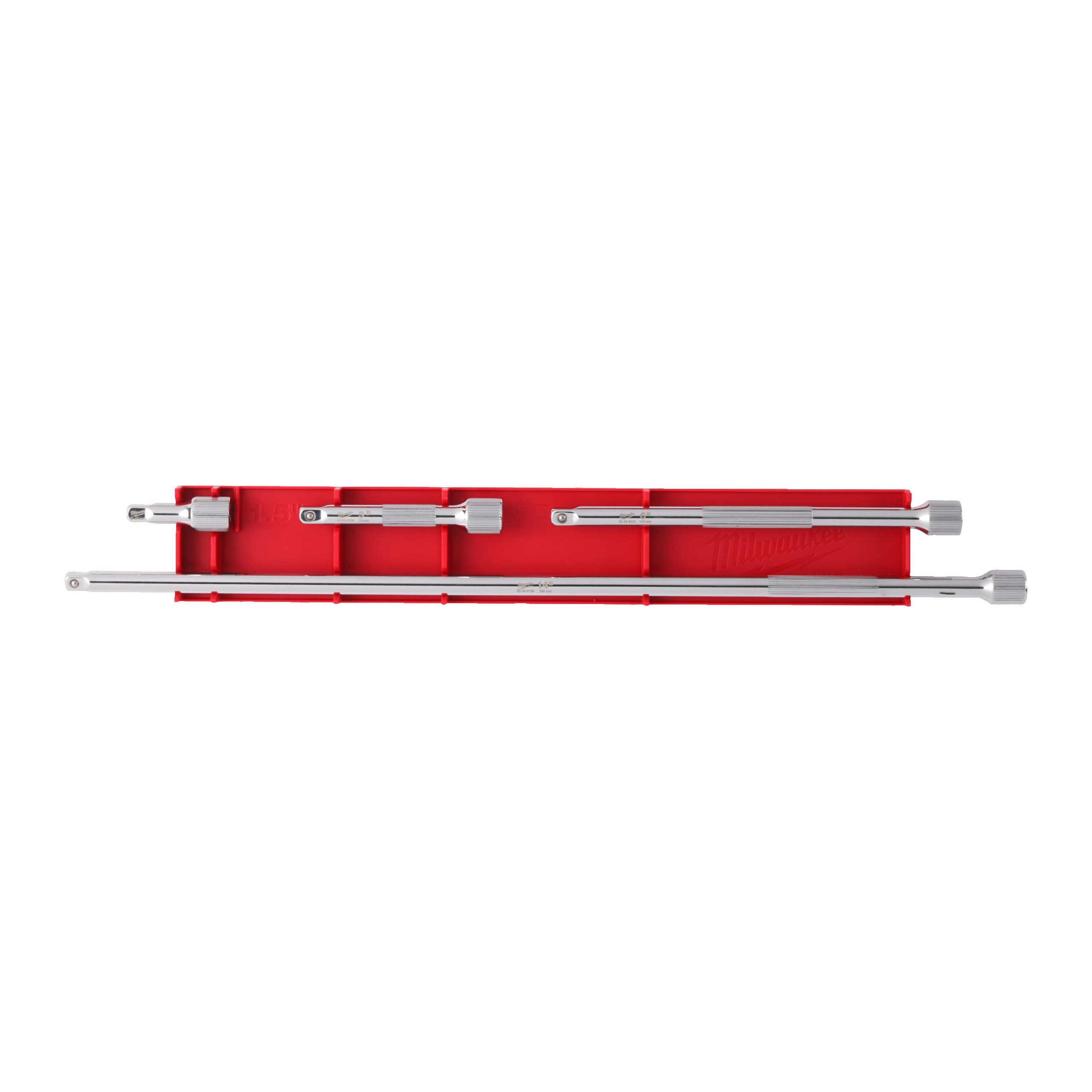 Milwaukee 1/4" Drive Extension Set - 4 pc