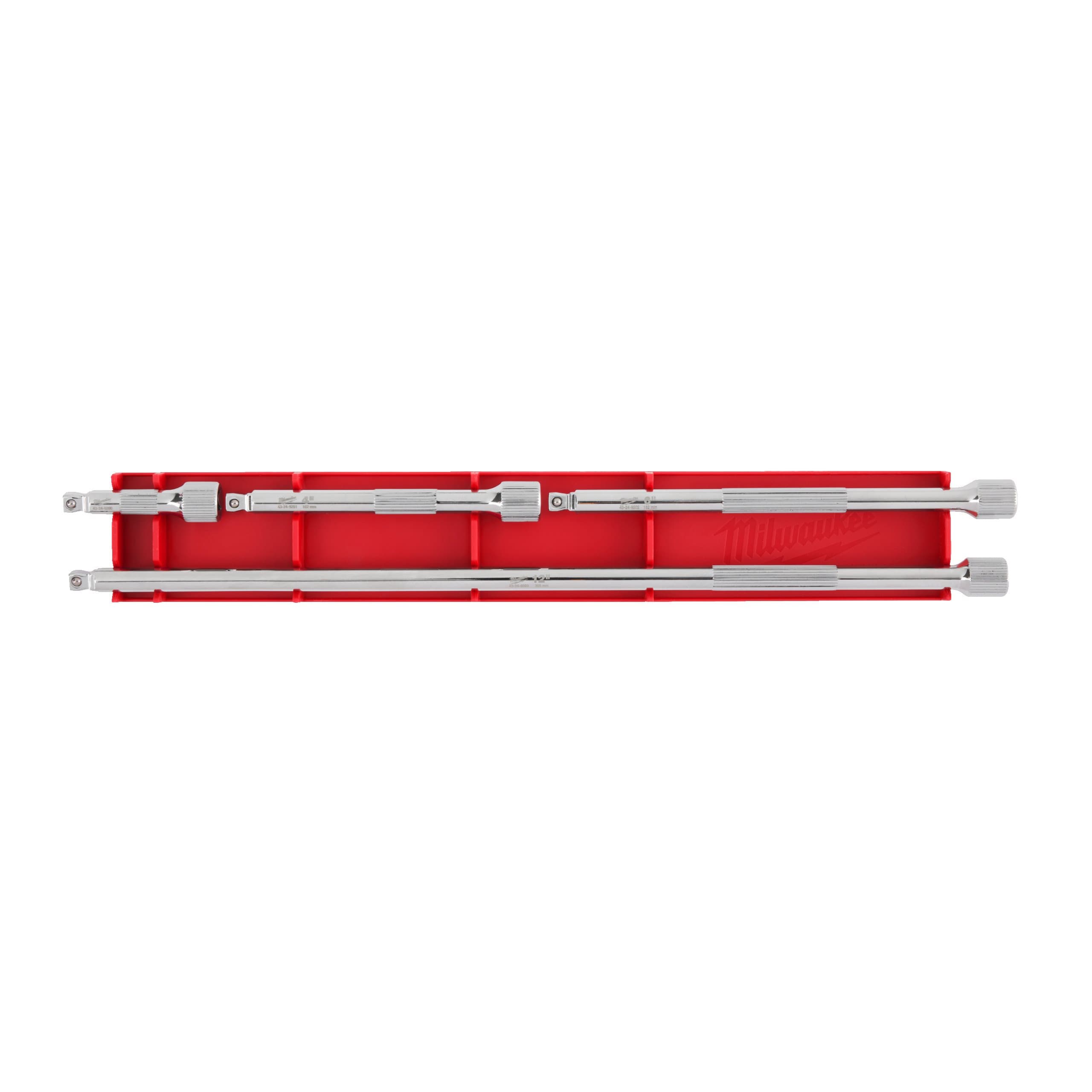 Milwaukee 3/8" Drive Wobble Extension Set - 4 pc