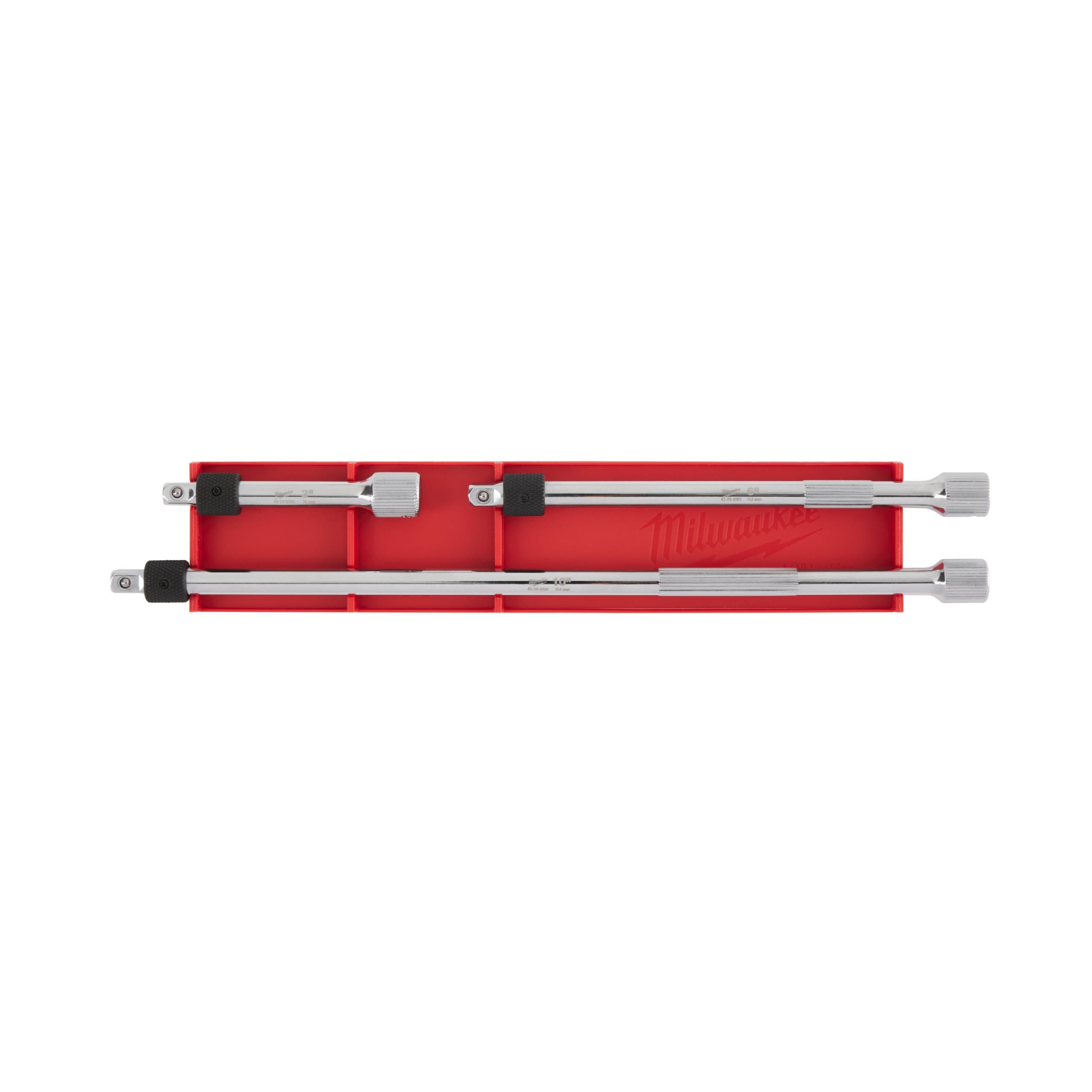 Milwaukee 1/4" Drive Locking Extension Set - 3 pc