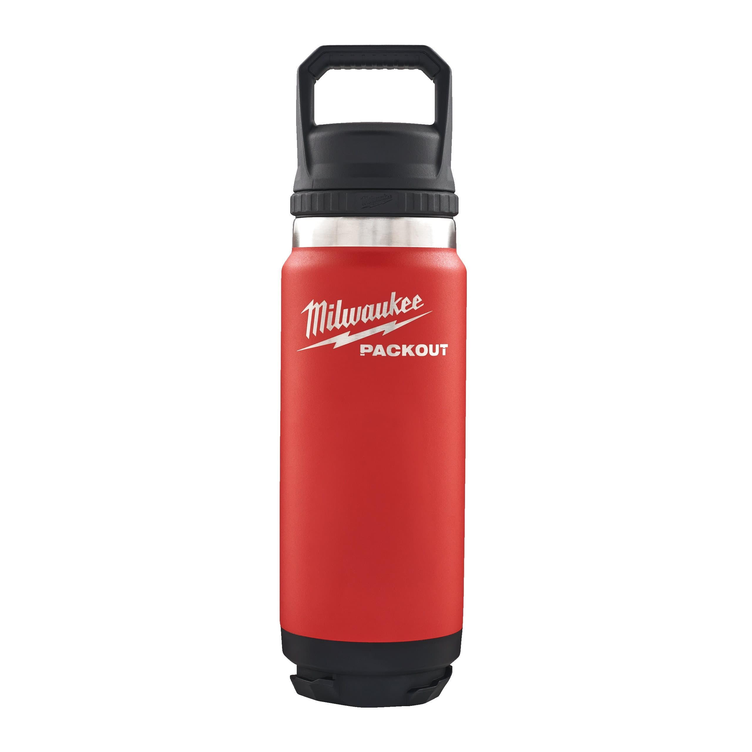 Milwaukee Packout Bottle 710 ml Chug Lid Red