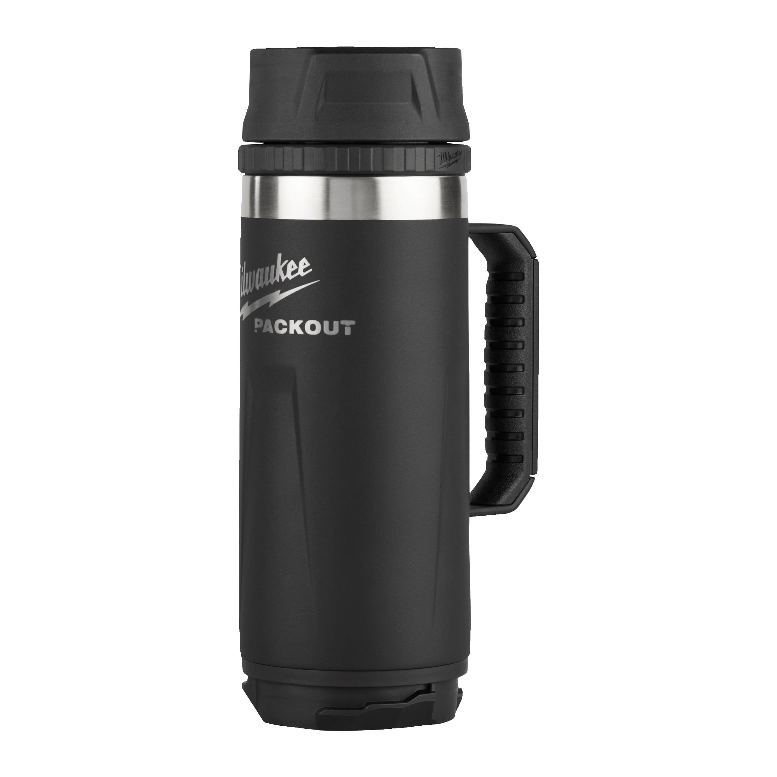Milwaukee Packout Mug 532 ml Sip Lid Black