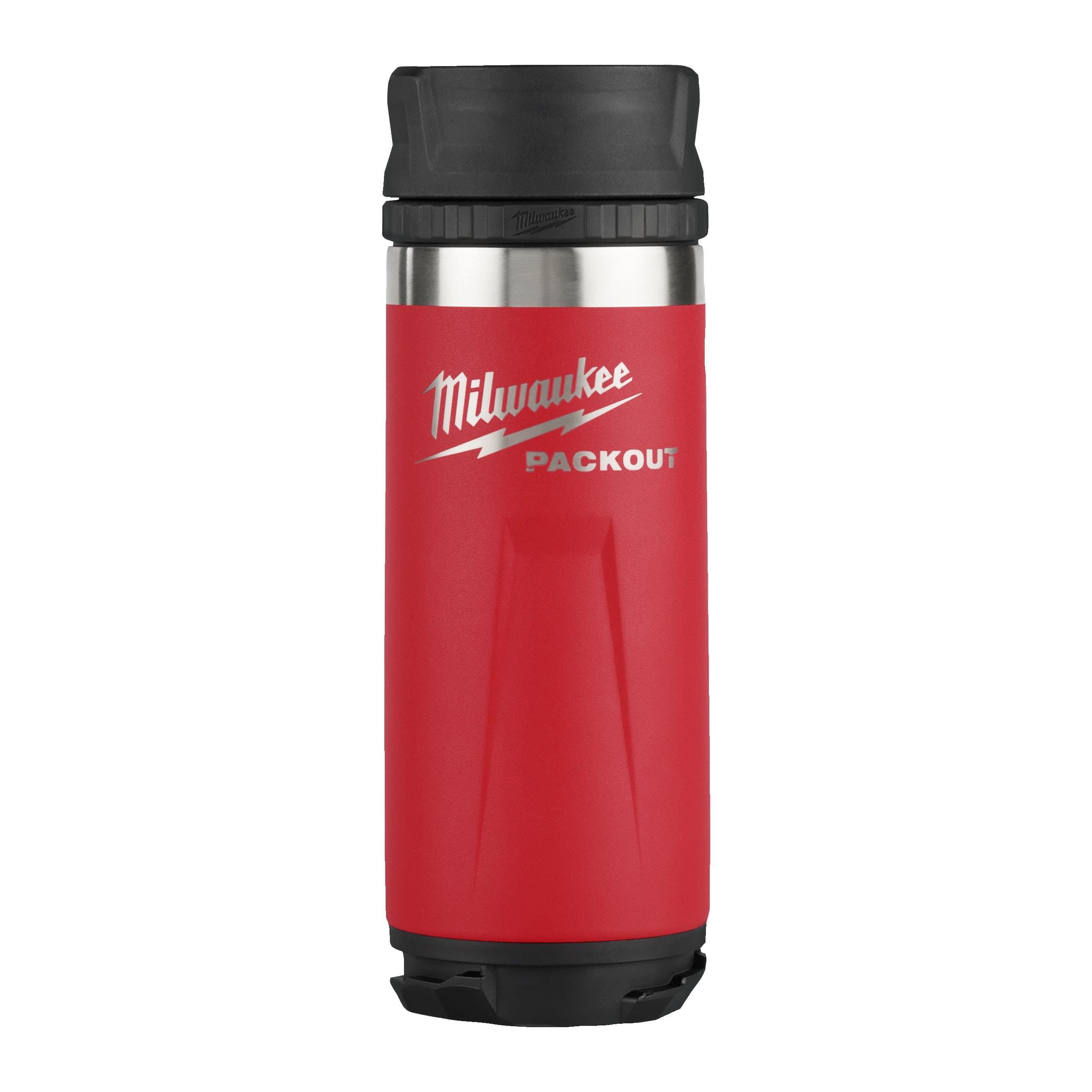 Milwaukee Packout Bottle 532 ml Sip Lid Red