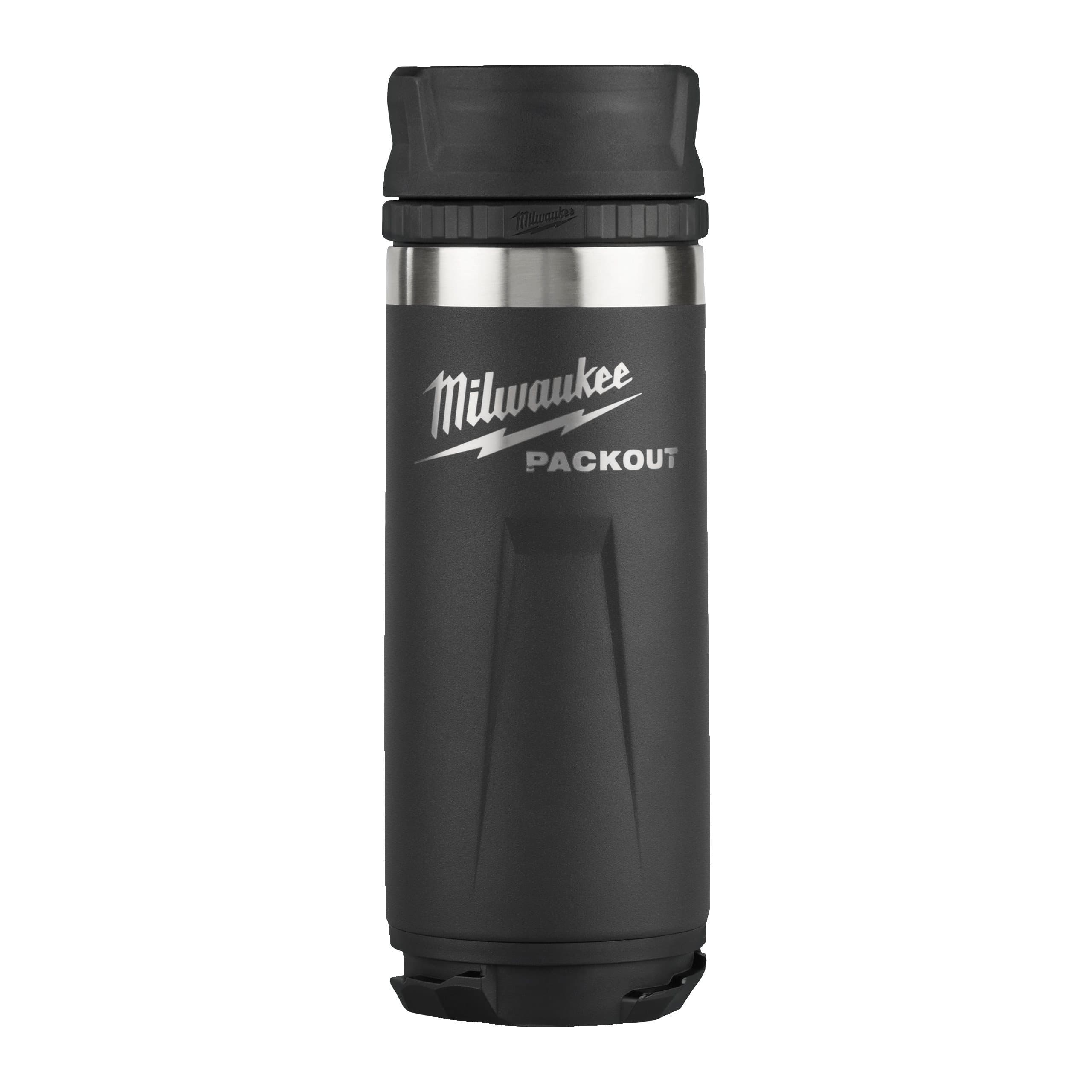 Milwaukee Packout Bottle 532 ml Sip Lid Black
