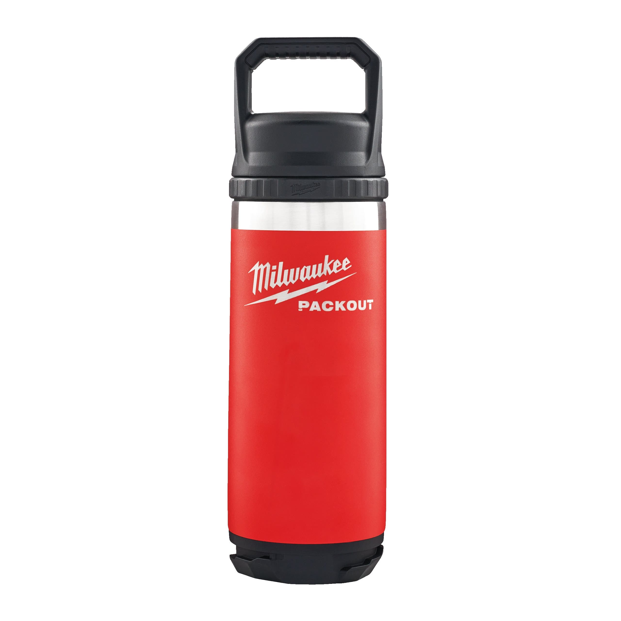 Milwaukee Packout Bottle 532 ml Chug Lid Red