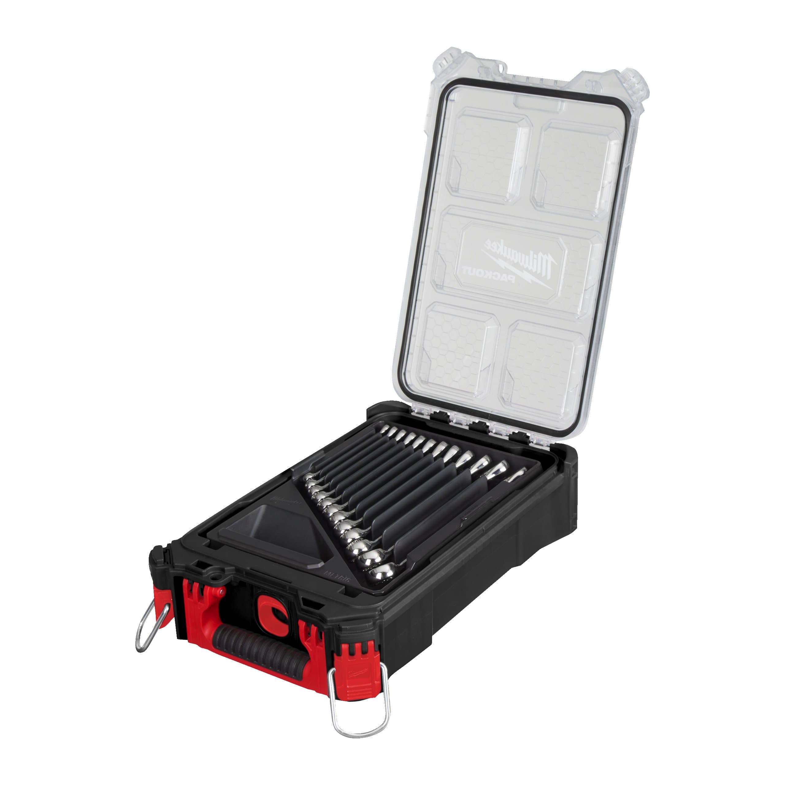 Milwaukee 15 pc MAXBITE combination spanner set with Packout
