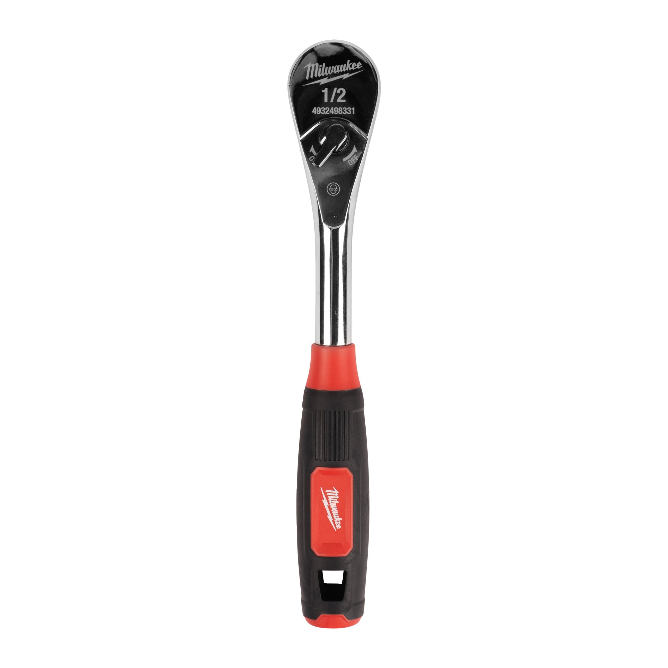 Milwaukee 1/2'' Ratchet with Comfort Grip