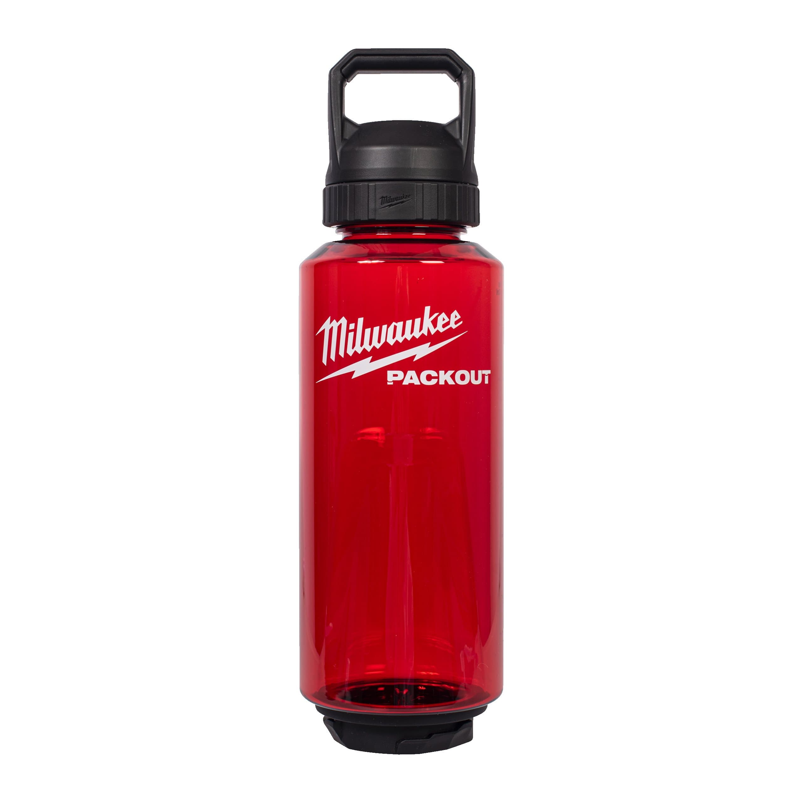 Milwaukee Packout 1420 ml Plastic Bottle Chug Lid Red