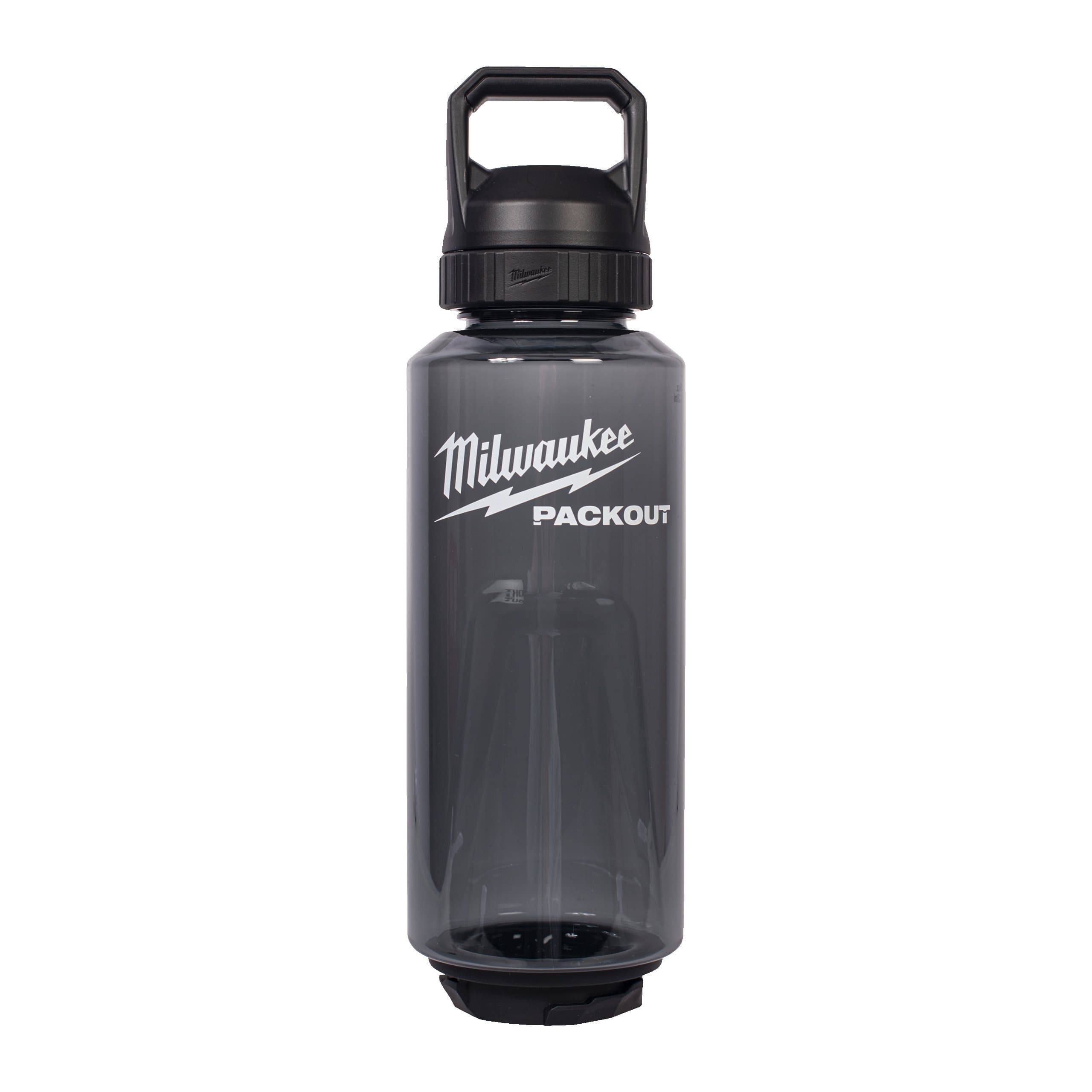 Milwaukee Packout 1420 ml Plastic Bottle Chug Lid Black