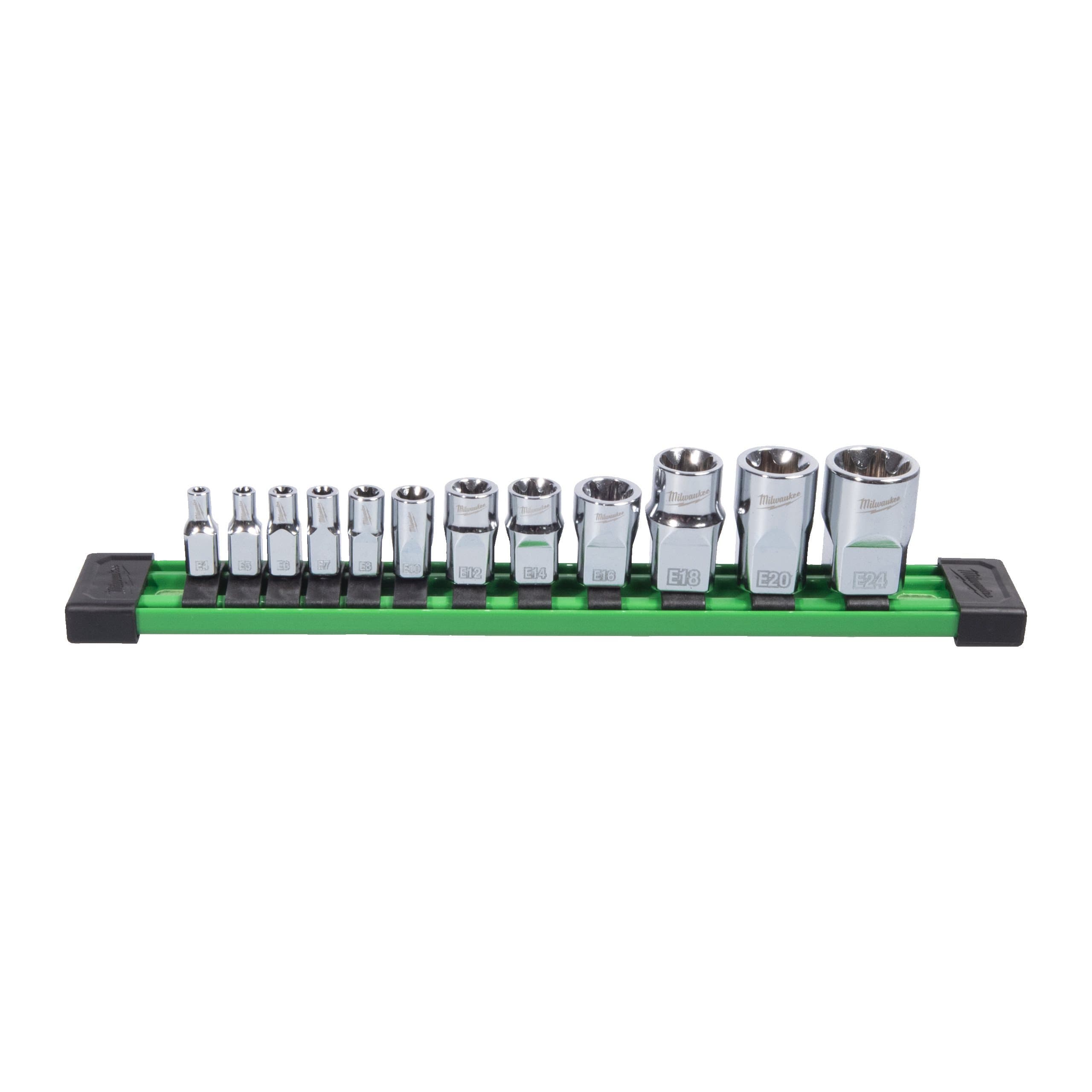 Milwaukee 12 pc 1/4'', 3/8'', 1/2'' Drive External Torx Socket Set