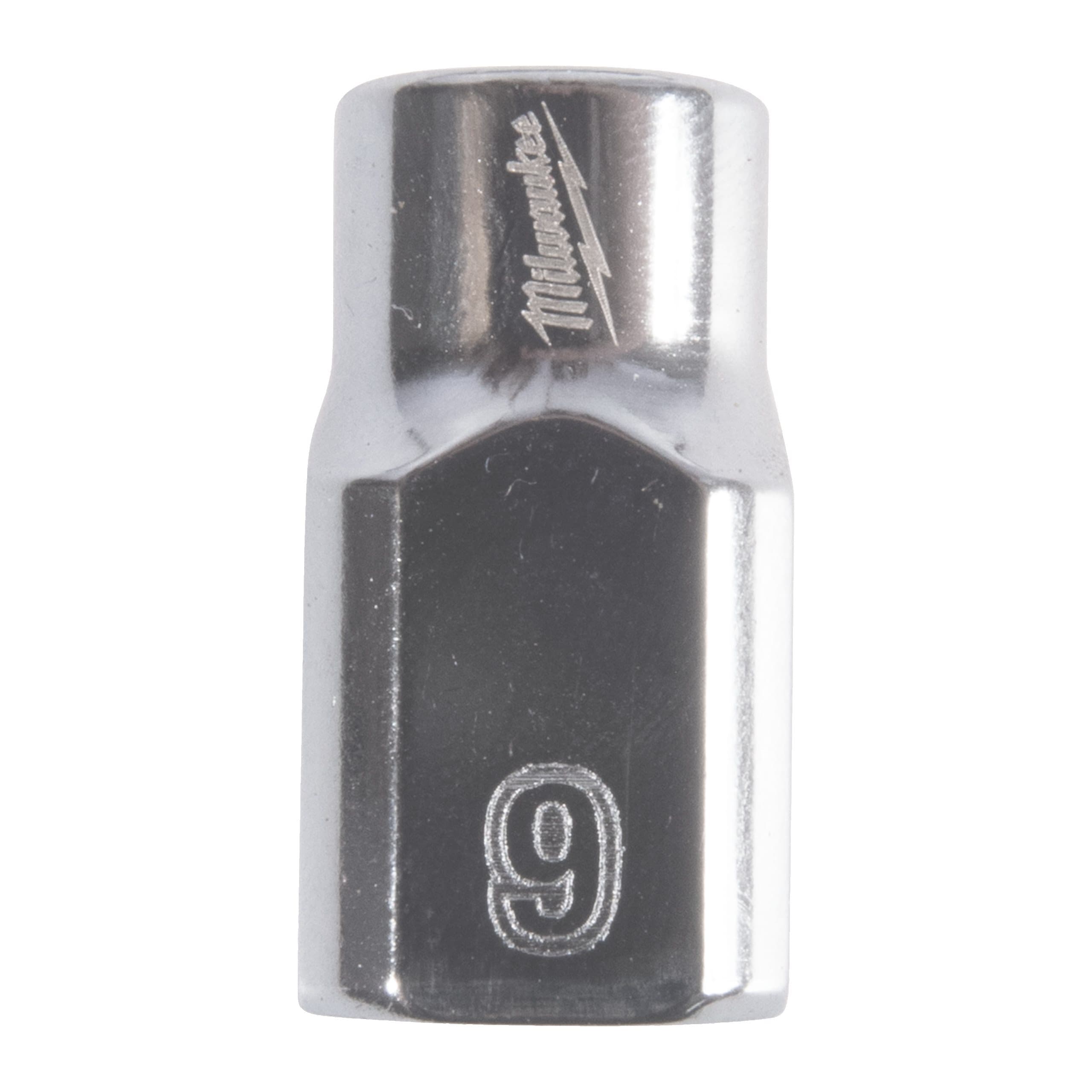 Milwaukee 3/8'' Drive Metric Standard 12-Point Socket - 9mm