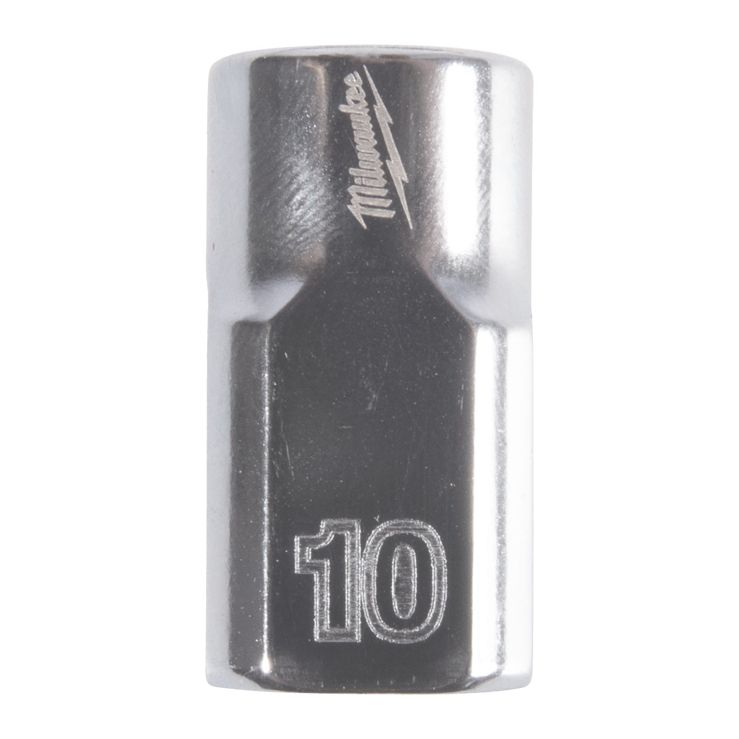 Milwaukee 3/8'' Drive Metric Standard 12-Point Socket - 10mm