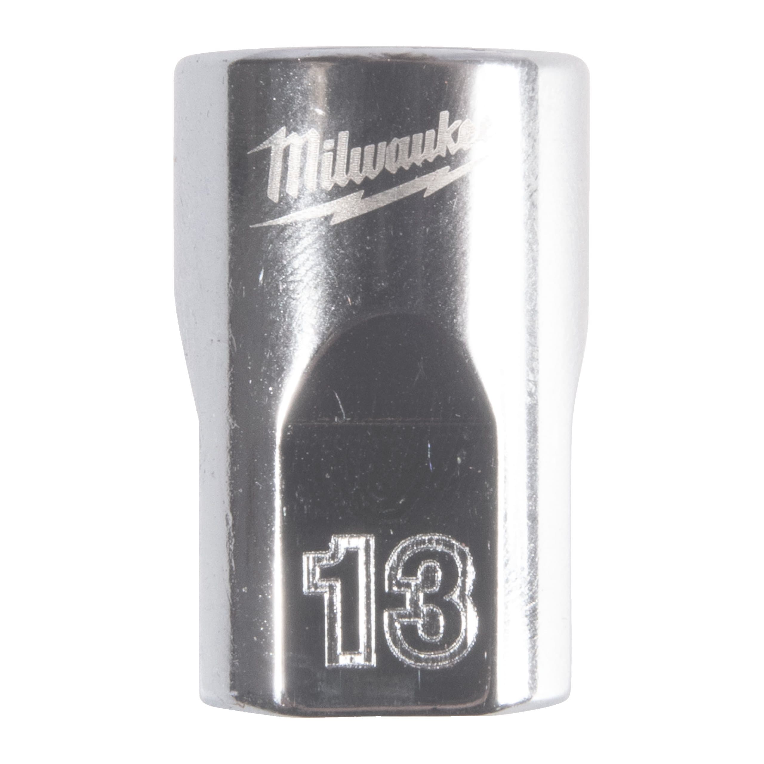 Milwaukee 3/8'' Drive Metric Standard 12-Point Socket - 13mm