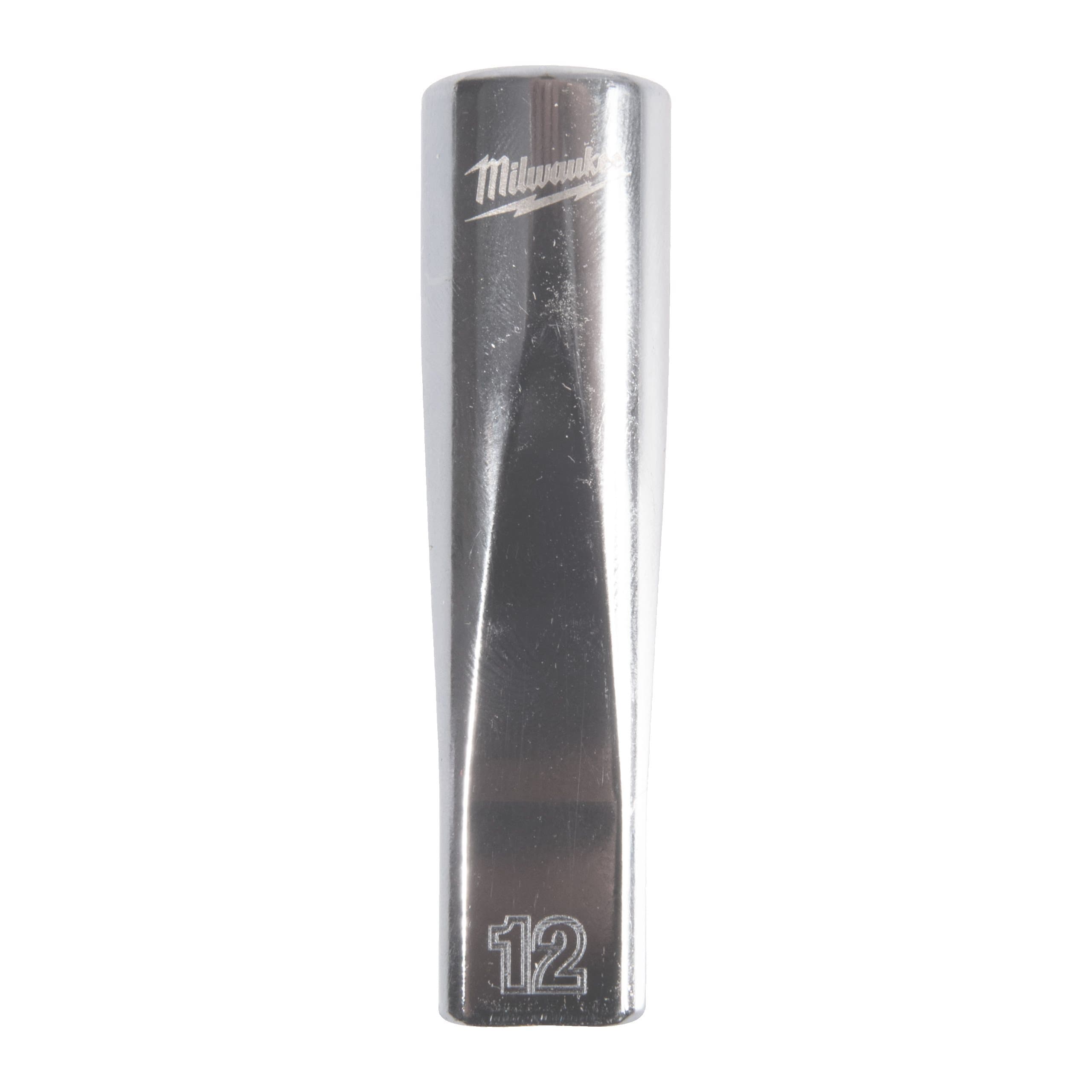 Milwaukee 3/8'' Drive Metric Deep 12-Point Socket - 12mm