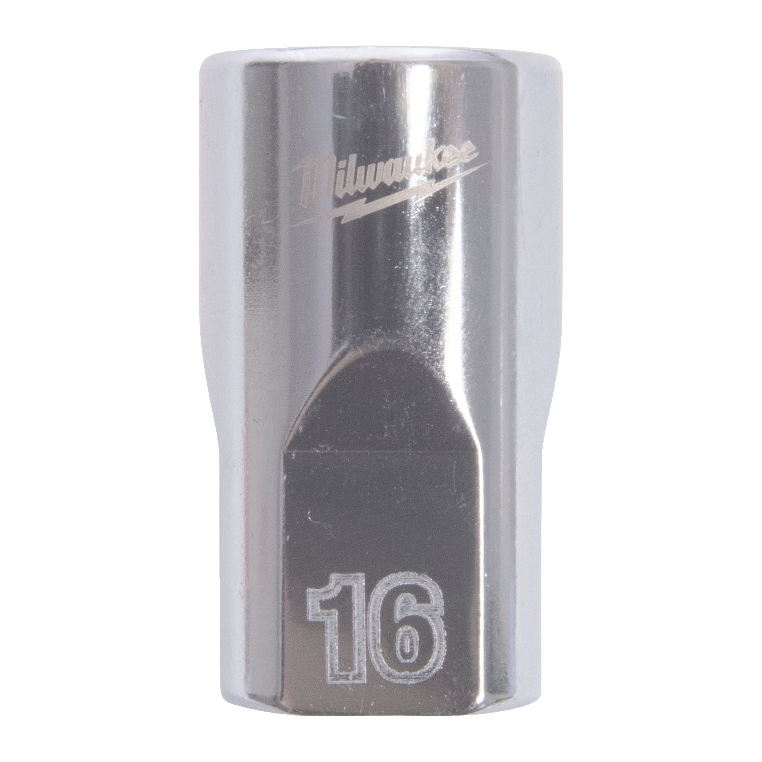 Milwaukee 1/2'' Drive Metric Standard 12-Point Socket - 16mm