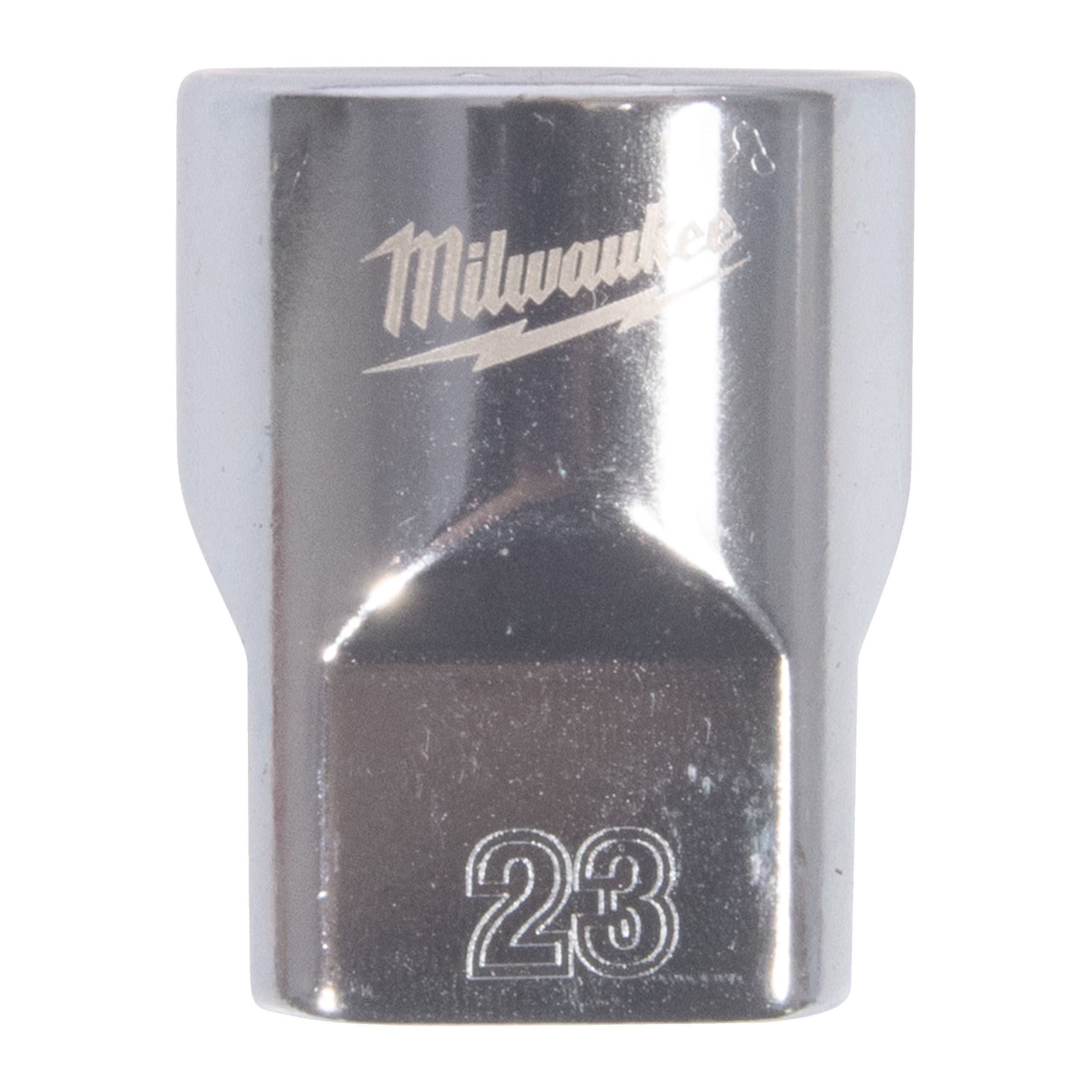 Milwaukee 1/2'' Drive Metric Standard 12-Point Socket - 23mm