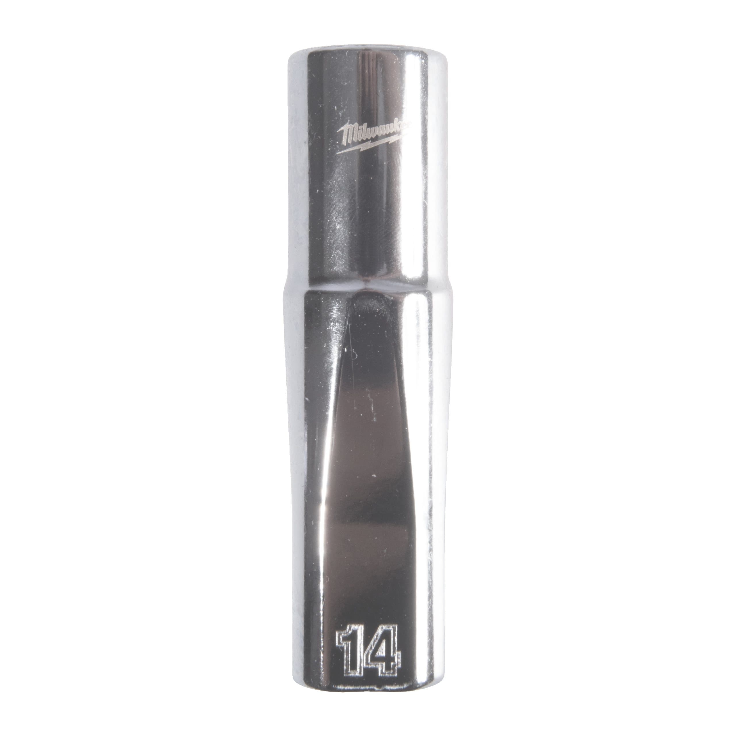 Milwaukee 1/2'' Drive Metric Deep 12-Point Socket - 14mm