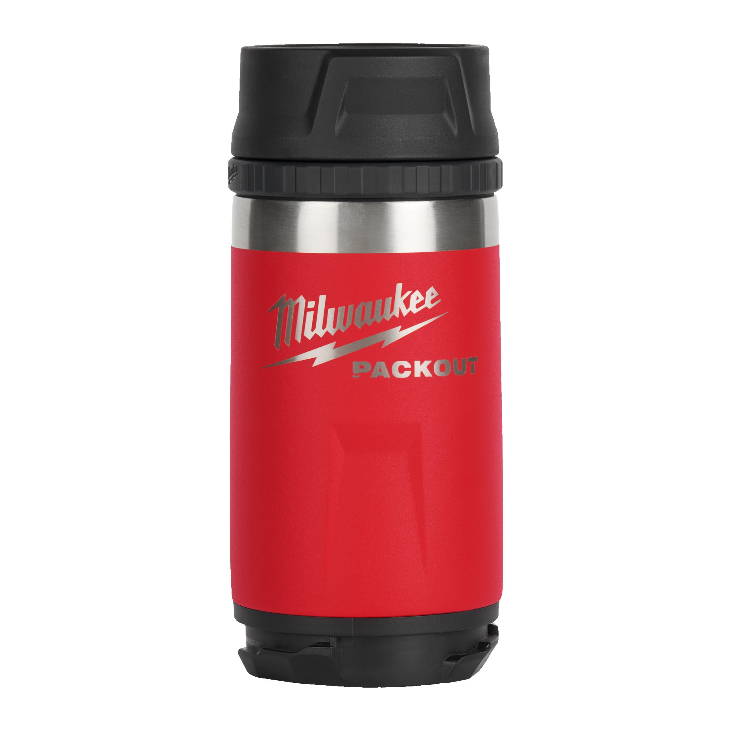 Milwaukee Packout Bottle 355 ml Sip Lid Red