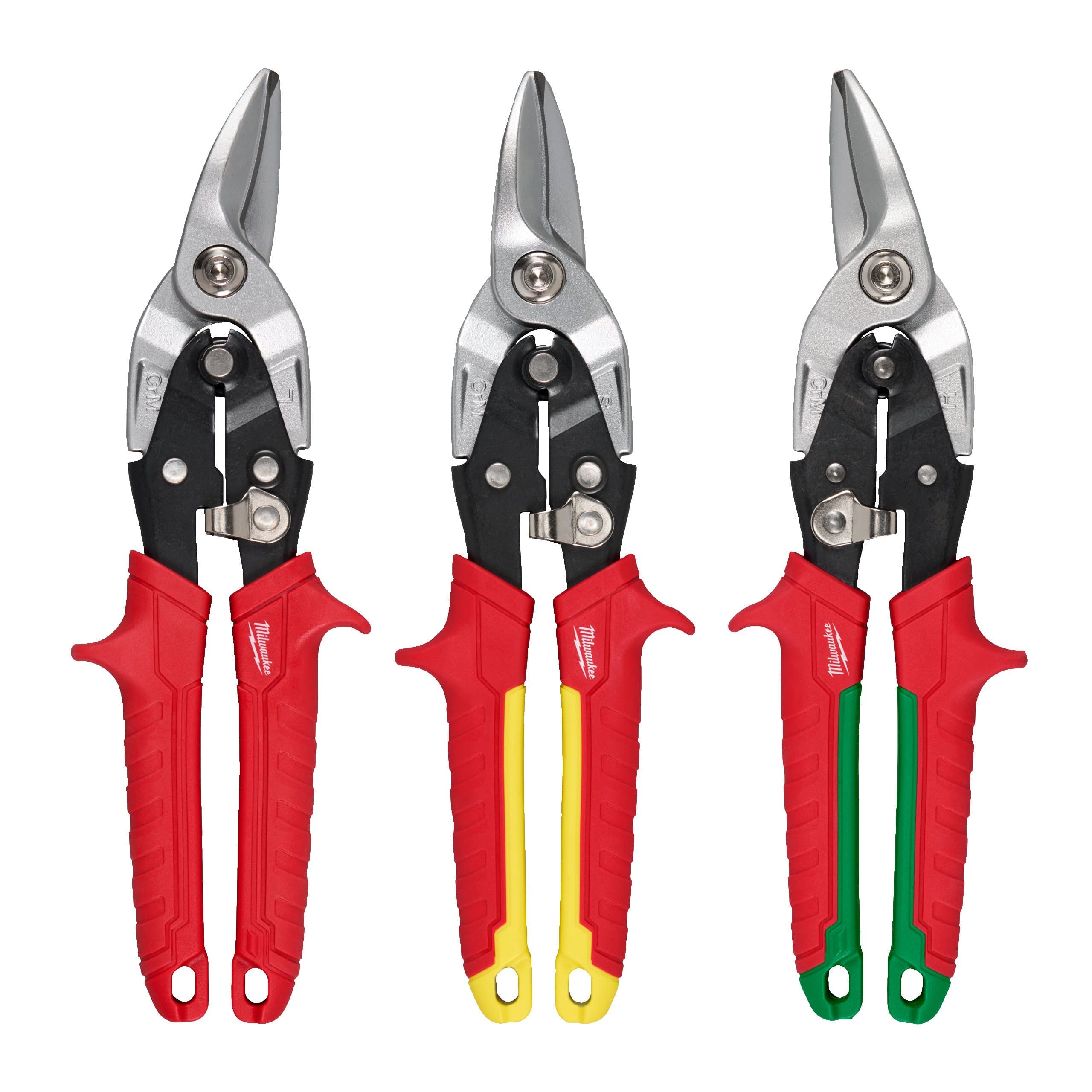 Milwaukee 3 pc Aviation Snip Set