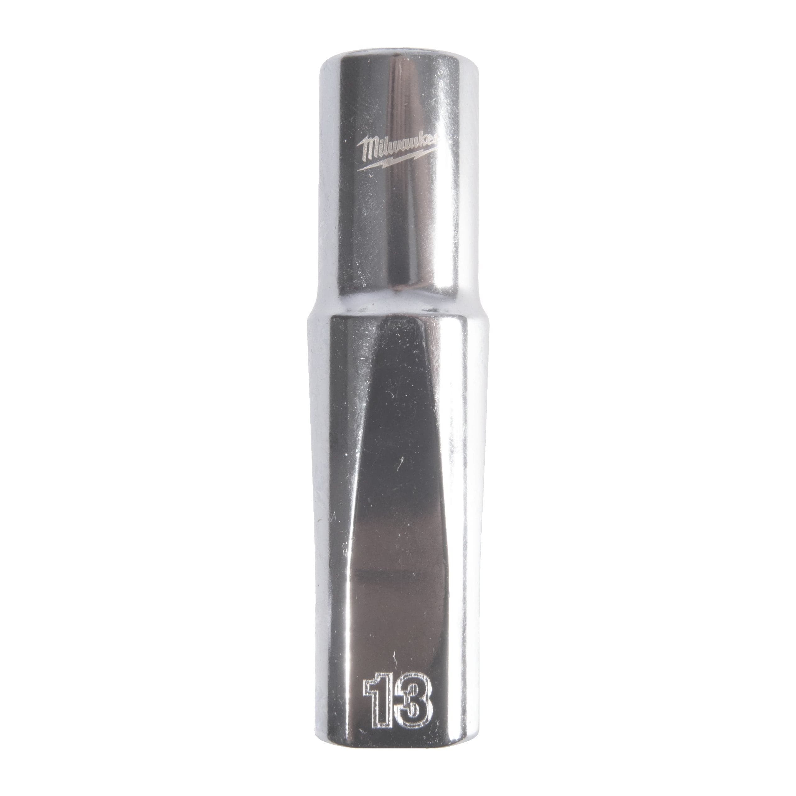 Milwaukee 1/2'' Drive Metric Deep 12-Point Socket - 13mm