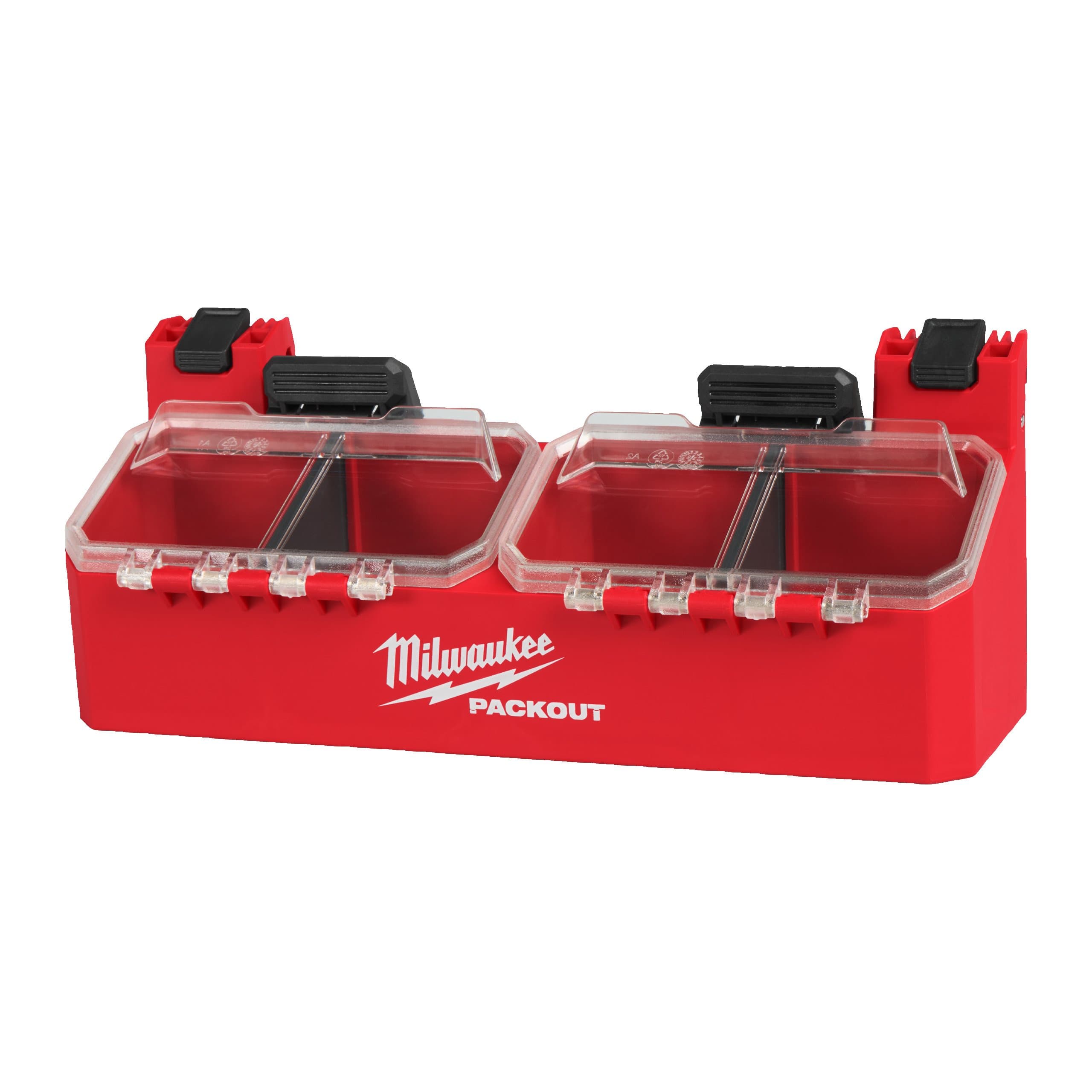 Milwaukee Packout Tool Box 2-Bin Attachment