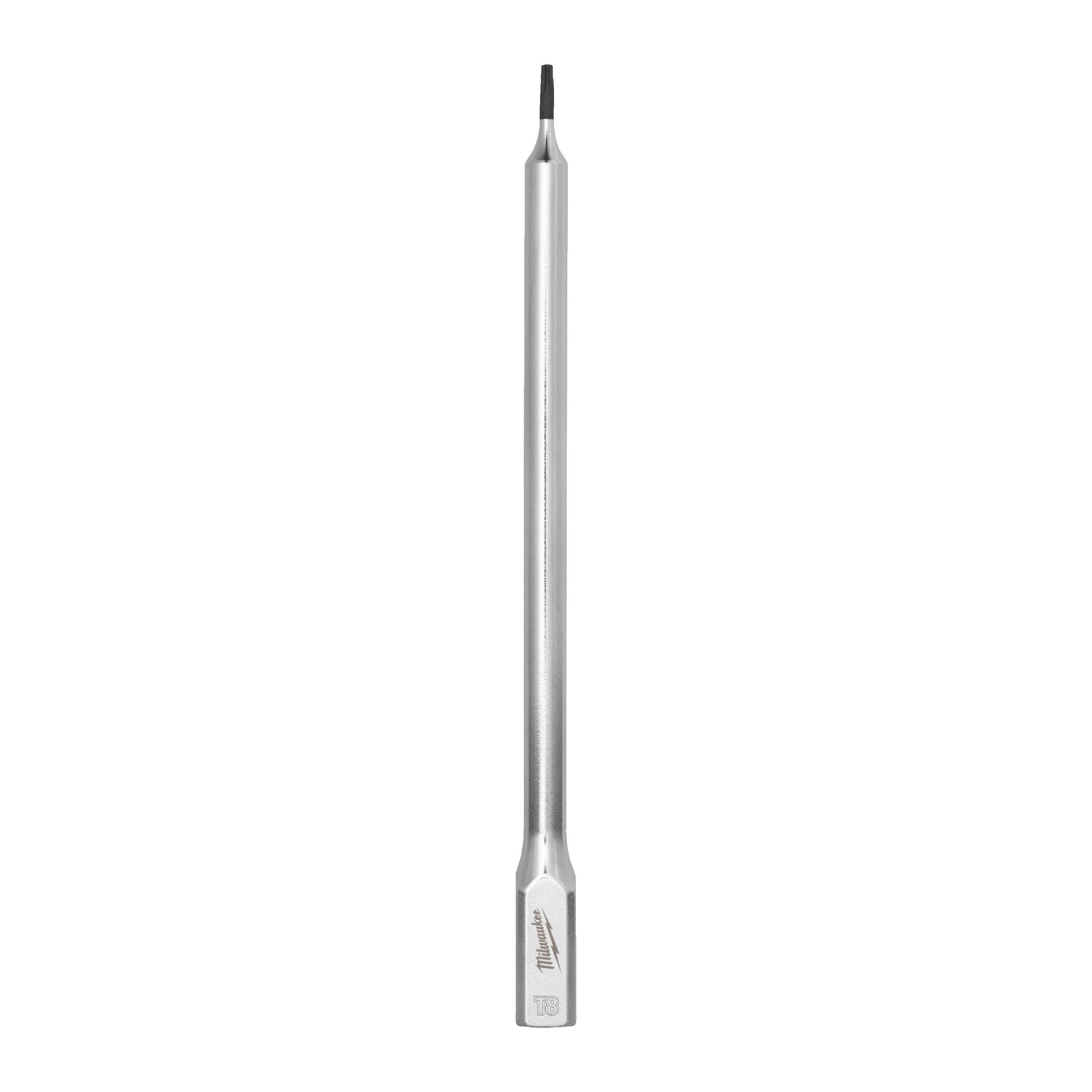 Milwaukee 1/4'' Drive T8 Torx Long Bit Socket