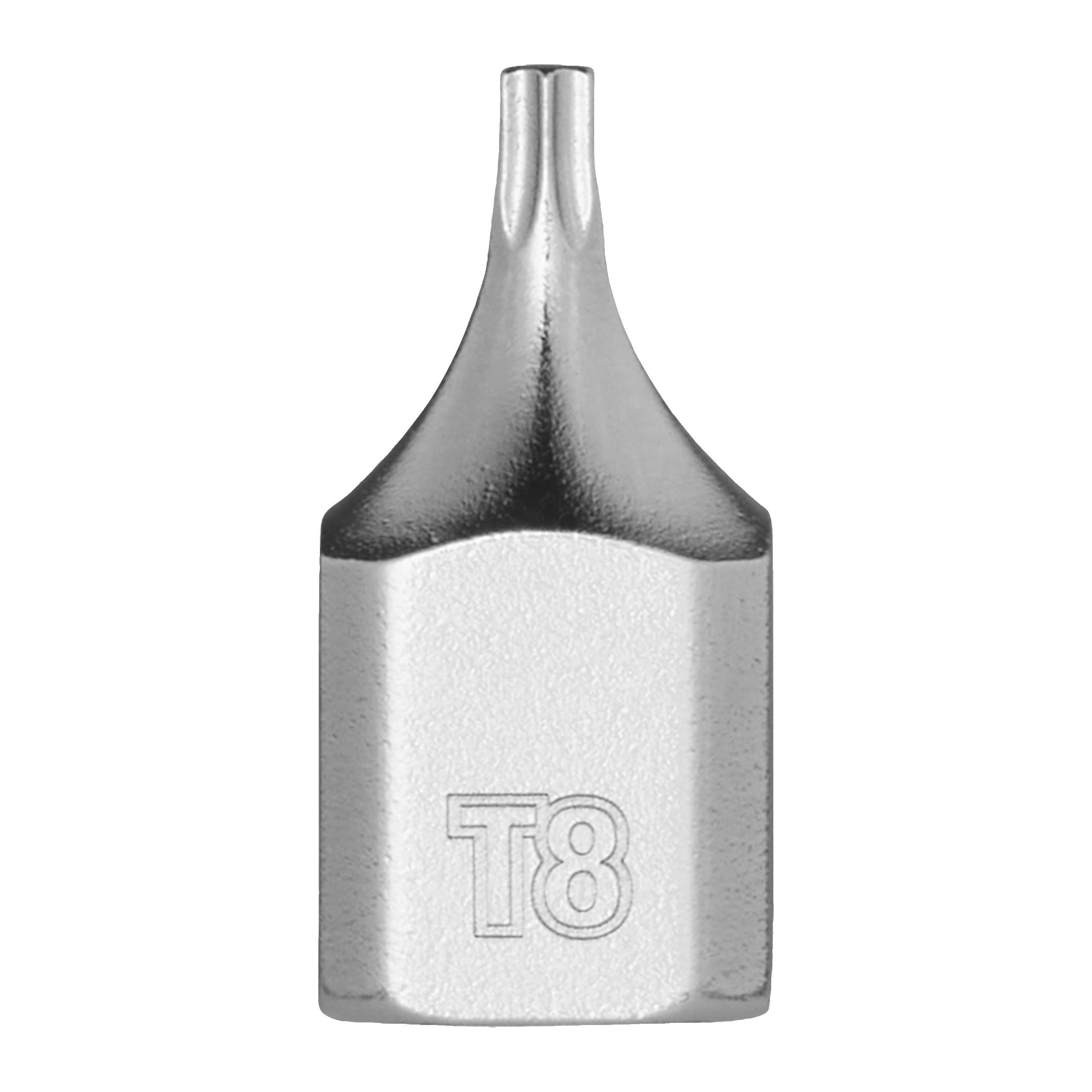 Milwaukee 1/4'' Drive T8 Torx Stubby Bit Socket