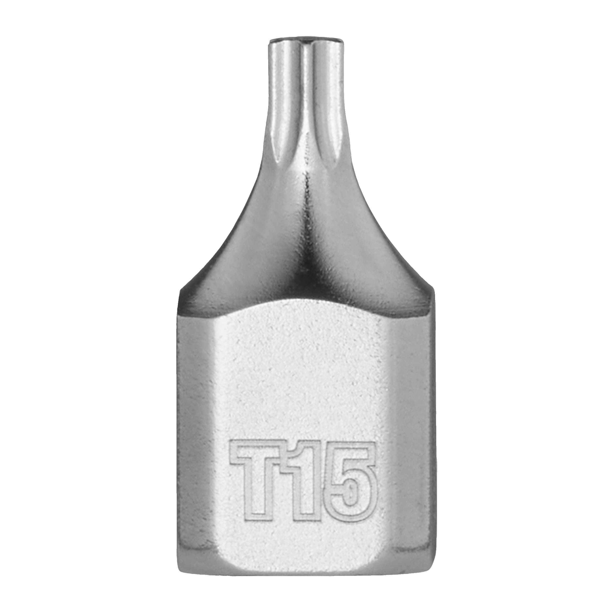 Milwaukee 1/4'' Drive T15 Torx Stubby Bit Socket