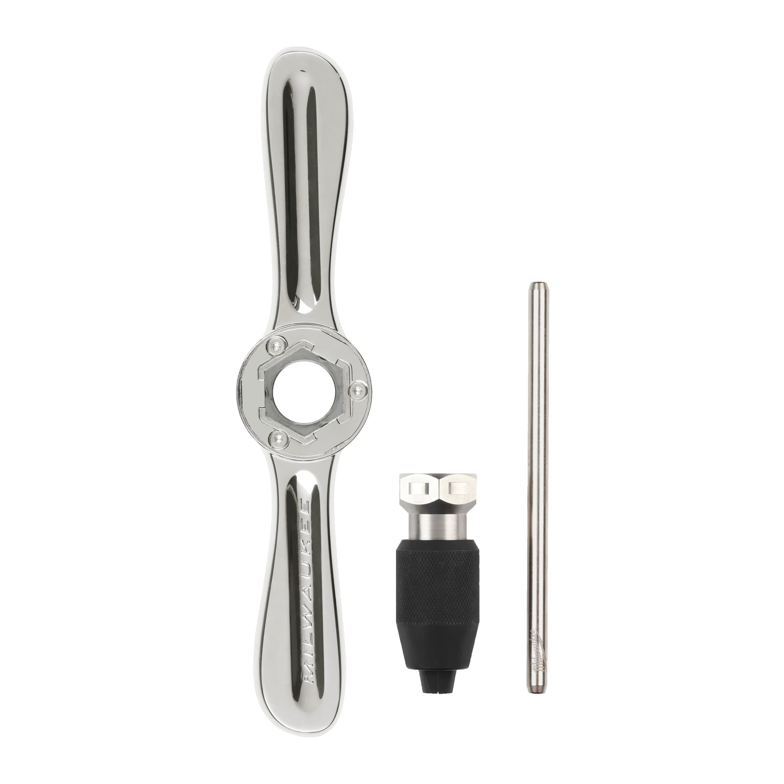 Milwaukee 3 pc HEX-LOK 2-IN-1 HANDLE & T-bar & TAP COLLET